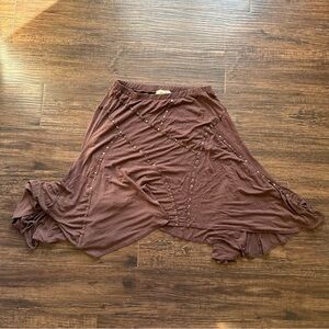 Soul Revival Studded Western Boho Cowgirl Skirt Size Women’s Small